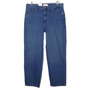 NWT BAGATELLE HOMME New York Mens Baggy Leg Cotton Blue Jeans Size 38